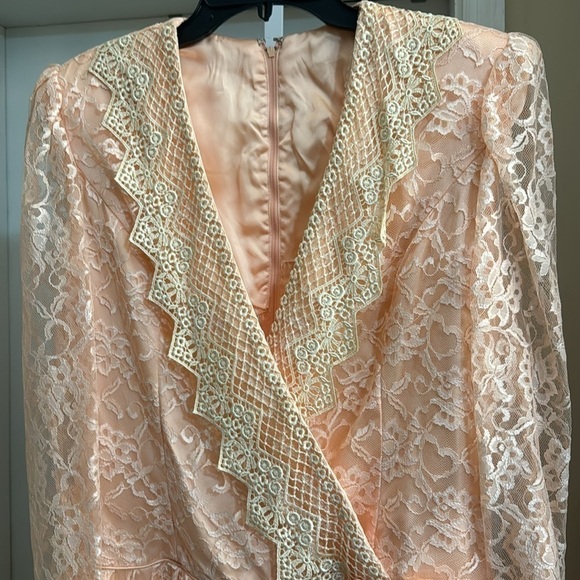 Vintage JCPenny lace dress - Picture 2 of 8